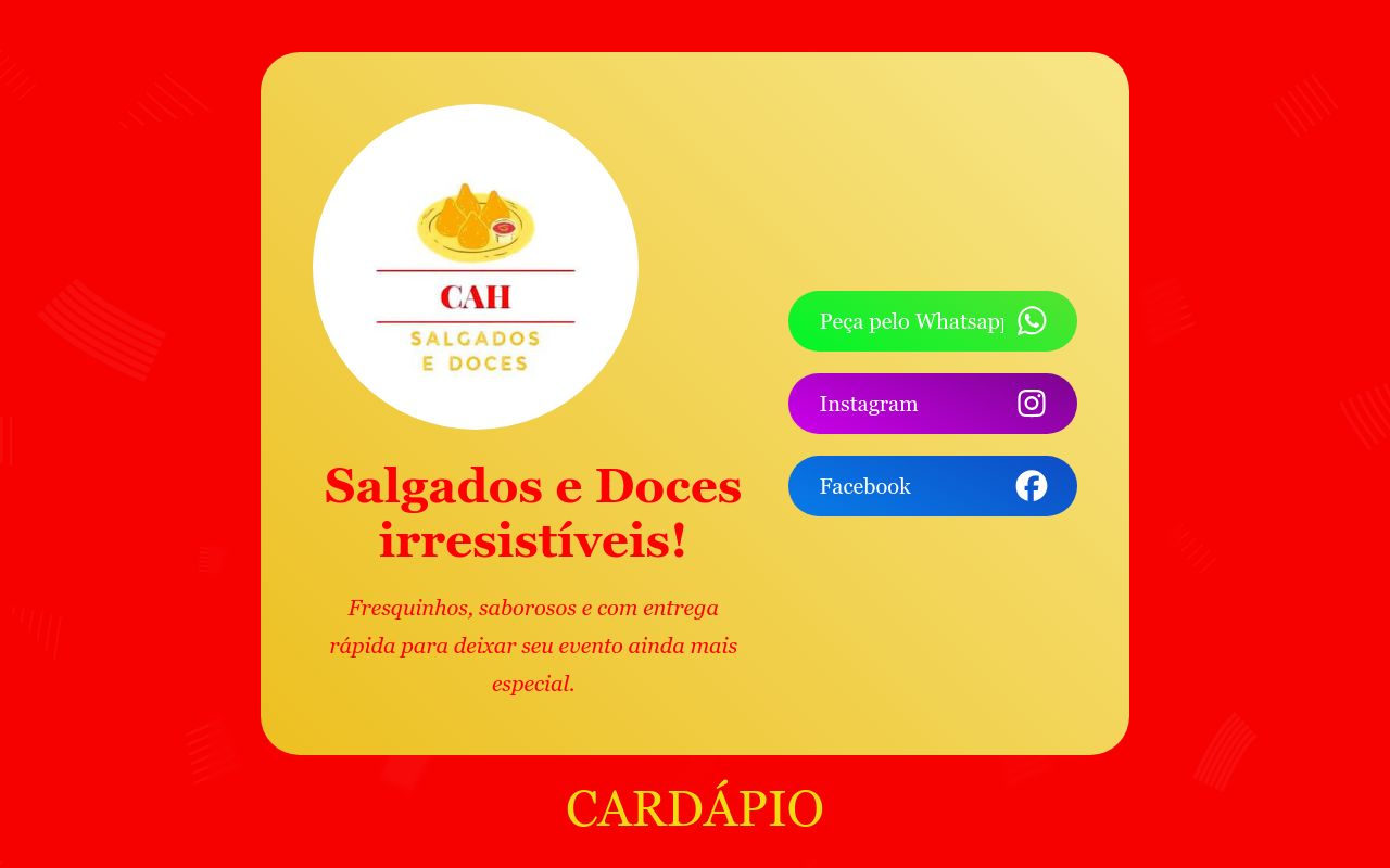 Cah Salgados e Doces